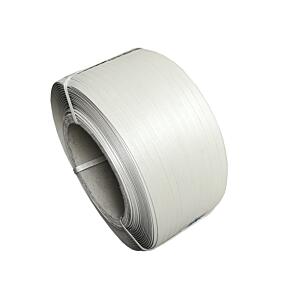HanseLifter PP-Umreifungsband 12 x 0,8 mm, weiß/ grau, gewaffelt