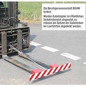 Bauer Südlohn Gabelzinkenschild Typ GZS, lackiert