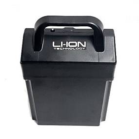 Lithium-Ionen Akku 24V 20Ah mit LED Ladenzeige für Elektrohubwagen E-LI-BF15