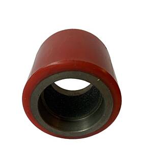 Lastrad 70x60 mm, Stahl/ PU, für Hubwagen DB-01 Tandem-Bereifung