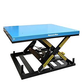 Hubtisch HIW2008, Tragfähigkeit: 2000 kg, Hubhöhe: 1400 mm, 380V