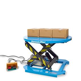 Hubtisch RSHT10, Tragfähigkeit: 1000 kg Hubhöhe 710 mm, drehbare Plattform, 230V